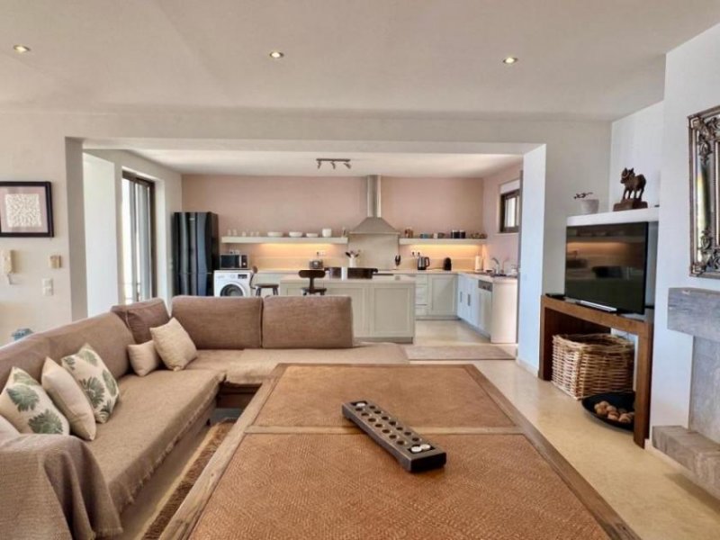 Ellinika MIT VIDEO! Kreta, Ellinika: Villa mit Meerblick, Gästestudio und Pool in der Nähe von Agios Nikolaos zu verkaufen Haus kaufen